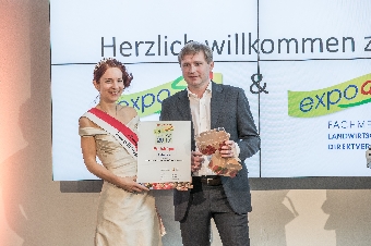Verleihung des expoSE-Innovationspreises "Best of 2017" für SoFruPak