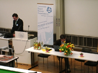 Fachtagung Progress in Biogas II am 31.03.2011 in Hohenheim (Foto: Proplanta)