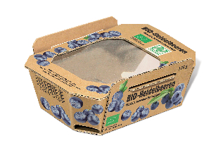SoFruMiniPak® EcoView für Heidelbeeren 125 g