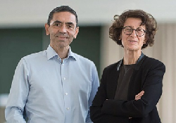 BioNTech-Mitgründer, Dr. Özlem Türeci und Prof. Dr. Uğur Şahin