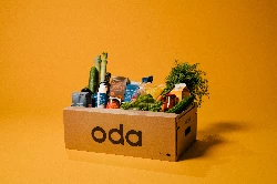 Oda-Box mit Produkten der BIO COMPANY-Eigenmarke |  Oda (Finn Fredewe)